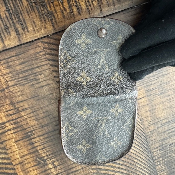 - Louis Vuitton Monogram Porte Monnaie Gousset Coin Purse wallet/ - Picture 8 of 17